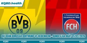Dự Đoán Borussia Dortmund Vs Heidenheim – Bundesliga Ngày 01/02/2026 13 Dự đoán Borussia Dortmund vs Heidenheim